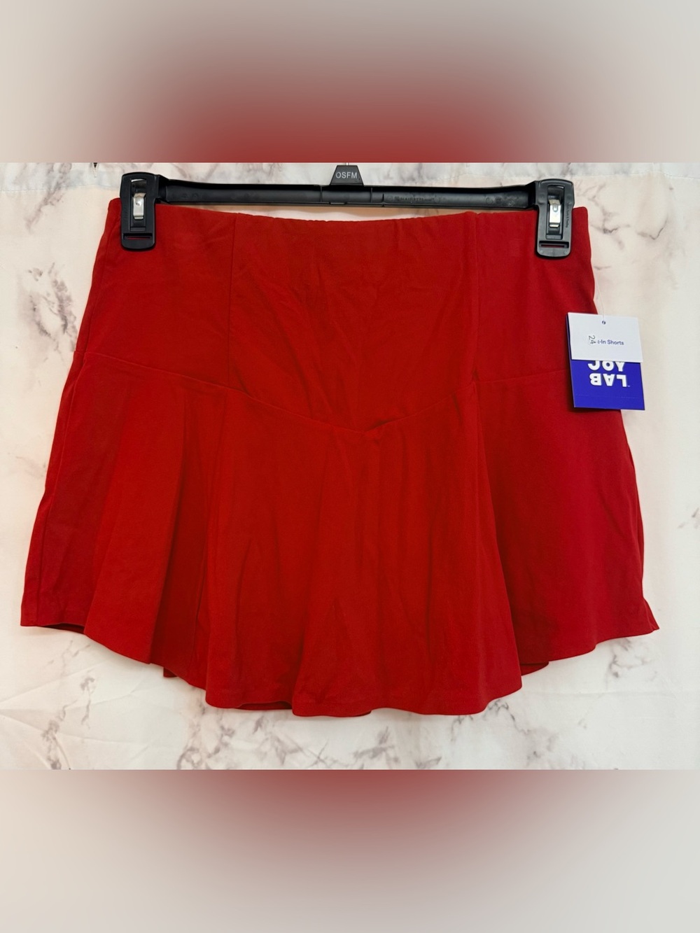 JoyLab Red Athletic Pleated Skort